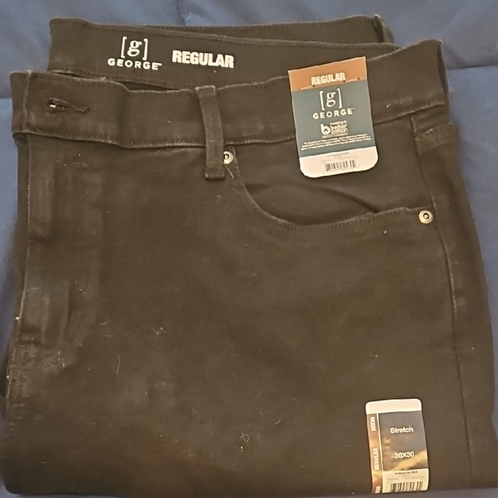 George Black Straight Jeans Classic Fit